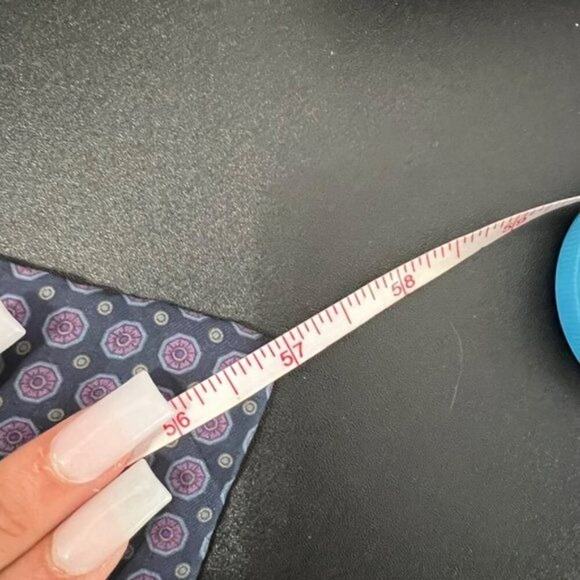 Geoffrey Beene Mens Neck Tie Size OS Blue Purple Business Workwear Formal - Picture 6 of 7